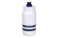 Elite Wit/Blauw 550ml Fiets Bidon Elite Wit/Blauw 550ml Fiets Bidon