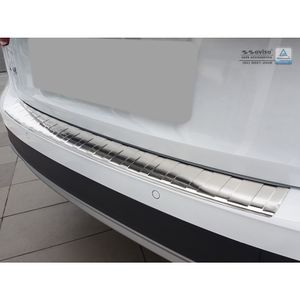 RVS Bumper beschermer passend voor Audi A4 B9 Allroad 2015- 'Ribs' AV235507