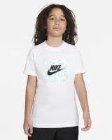 Nike NSW Club T-Shirt Kids Wit - Maat 128 - Kleur: Wit | Soccerfanshop - thumbnail