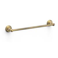 Handdoek houder Clasic | Wandmontage | 40 cm | Enkel houder | Messing mat