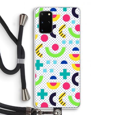 8-bit N°1: Samsung Galaxy S20 Plus Transparant Hoesje met koord