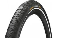 Continental contact plus - stadsfietsband 28x1.60 - draadband - zwart