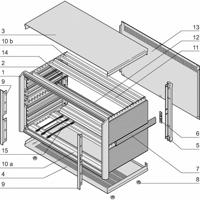 nVent SCHROFF 24576104 Behuizing 155.5 x 326 Meerdere kleuren 1 stuk(s)