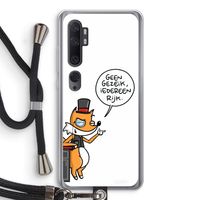 Geen Gezeik: Xiaomi Mi Note 10 Pro Transparant Hoesje met koord