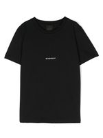 Givenchy Kids t-shirt en coton à logo imprimé - Noir - thumbnail