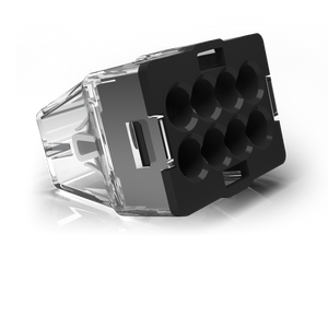 Conex lasklem 8 polig grijs met verbeterde grip 0.5 tot 2.5mm² 24A 450V CH2008M