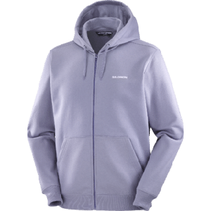 Salomon Fz hoodie salomon logo heren - BLAUW - Heren