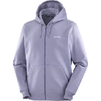 Salomon Fz hoodie salomon logo heren - BLAUW - Heren