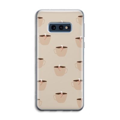 Morning coffee: Samsung Galaxy S10e Transparant Hoesje