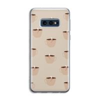 Morning coffee: Samsung Galaxy S10e Transparant Hoesje