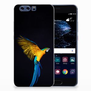 Huawei P10 Plus TPU Hoesje Papegaai