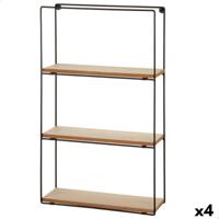 Kapstok Max Home Ijzer Hout MDF (4 Stuks)