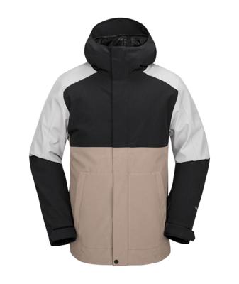 Volcom Brighton Full Zip Wintersportjas Heren Chestnut Brown L