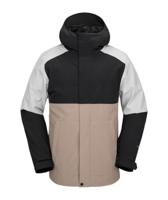 Volcom Brighton Full Zip Wintersportjas Heren Chestnut Brown L