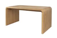 Zuiver Eettafel 'Brave' Eiken en rubberhout, 160 x 80cm