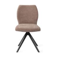Jesper Home Ikata eetkamerstoel Mocha Mist turn black