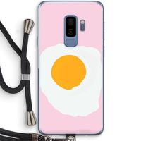 Sunny side up: Samsung Galaxy S9 Plus Transparant Hoesje met koord