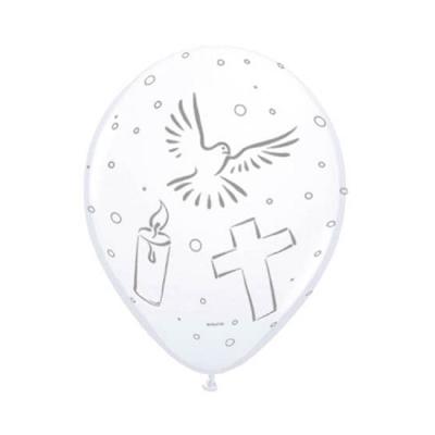 Folat Ballonnen - 16x stuks - Eerste Communie thema - ballonnen 30 cm