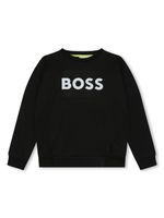 BOSS Kidswear sweat à logo imprimé - Noir