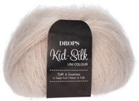 Drops Kid Silk Uni Colour 040 Parelroze - thumbnail