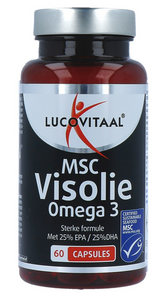 Lucovitaal Msc Visolie Omega-3 Capsules