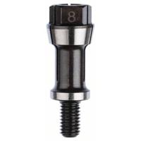 Bosch Accessories 1608570041 Spantang met spanmoer, 8 mm, geschikt voor GGS 16 Diameter 8 mm - thumbnail