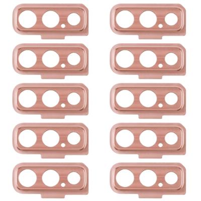 10 STKS camera lens cover voor Galaxy A7 (2018) A750F/DS (roze)