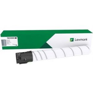 Lexmark 76C00K0 Laser cartridge 18500pagina's Zwart toners & lasercartridge