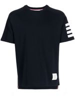 Thom Browne t-shirt à 4 bandes signature - Bleu - thumbnail