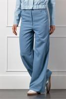 Studio Anneloes Lexie Stripe Trousers 12910 Broek 6011 Mid Blue/off White