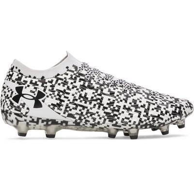Under Armour Magnetico Pro 5 Gras Voetbalschoenen (FG) Zwart Wit