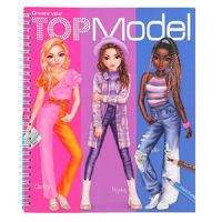 Create Your Topmodel Kleurboek - thumbnail