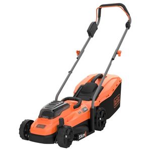 Black & Decker BCMW3318L2 Duwgrasmaaier Zwart, Oranje Batterij/Accu