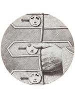 Fornasetti "Tema e variazioni" Assiette - Métallisé - thumbnail