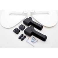 Polisport Protectiekit en voetrusten guppy junior - wit