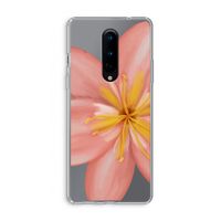 Pink Ellila Flower: OnePlus 8 Transparant Hoesje