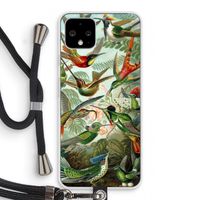 Haeckel Trochilidae: Pixel 4 Transparant Hoesje met koord