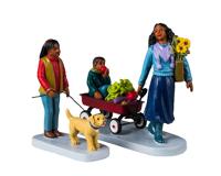 Farmer's Market Saturday 12x4x20 cm 2st Kersthuisje - Lemax