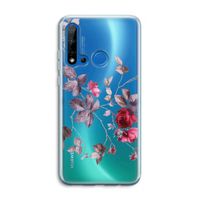 Mooie bloemen: Huawei P20 Lite (2019) Transparant Hoesje