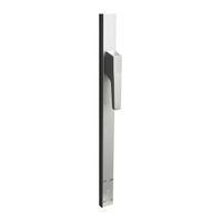 Intersteel Deurespagnolet niet afsluitbaar Rechts 2200mm aluminium