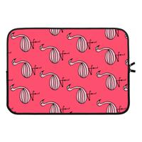 Flamingo: Laptop sleeve 13 inch