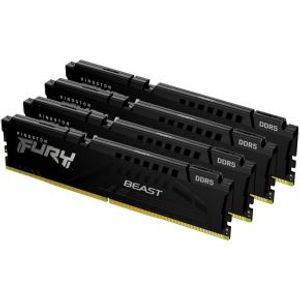 Kingston Technology FURY Beast Black XMP geheugenmodule 128 GB 4 x 32 GB DDR5 5200 MHz