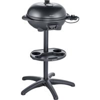 Severin PG 8541 Staande grill Elektrisch Kogelbarbecue, Thermometer in deksel Grilloppervlak (diameter)=410 mm Zwart