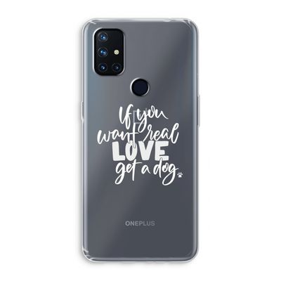 Partner in crime: OnePlus Nord N10 5G Transparant Hoesje