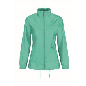 Windjas/windbreaker - dames - mintgroen - met capuchon