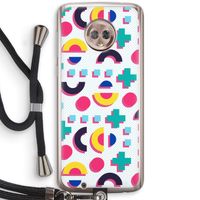 8-bit N°2: Motorola Moto G6 Transparant Hoesje met koord