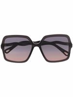 Chloé Eyewear lunettes de soleil à monture carrée - Gris