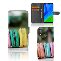 Huawei P Smart 2020 Book Cover Macarons