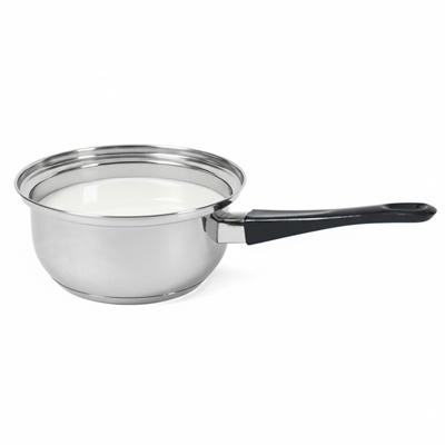 Gerimport Steelpannetje - sauspan Swiss - D18 cm - 3 liter - Voor sausjes en jus - Steelpan