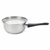 Gerimport Steelpannetje - sauspan Swiss - D18 cm - 3 liter - Voor sausjes en jus - Steelpan